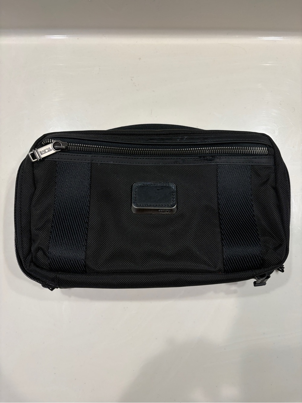 Tumi Alpha Bravo Expanded Reno Toiletry Kit - Black - Dopp Kit